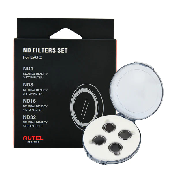 Autel Robotics EVO II 8k/ Pro ND Filters 4-Pack (ND4, ND8, ND16, ND32).