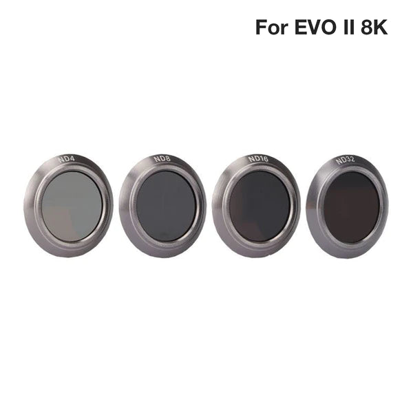 Autel Robotics EVO II 8k/ Pro ND Filters 4-Pack (ND4, ND8, ND16, ND32).