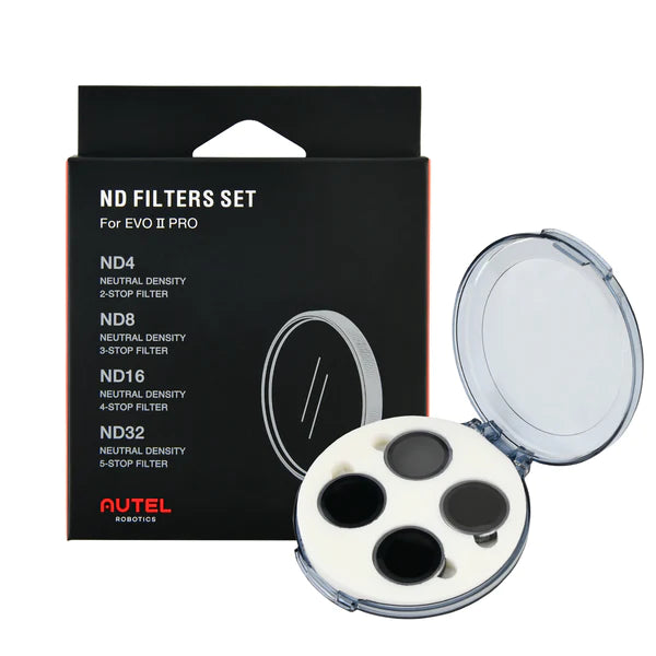 Autel Robotics EVO II 8k/ Pro ND Filters 4-Pack (ND4, ND8, ND16, ND32).